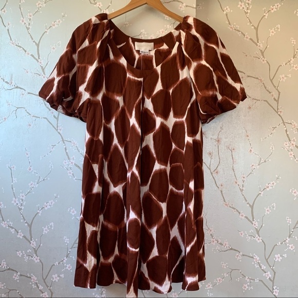 Nwt anthropologie Giraffe Tunic Dress XSP New - Picture 4 of 12